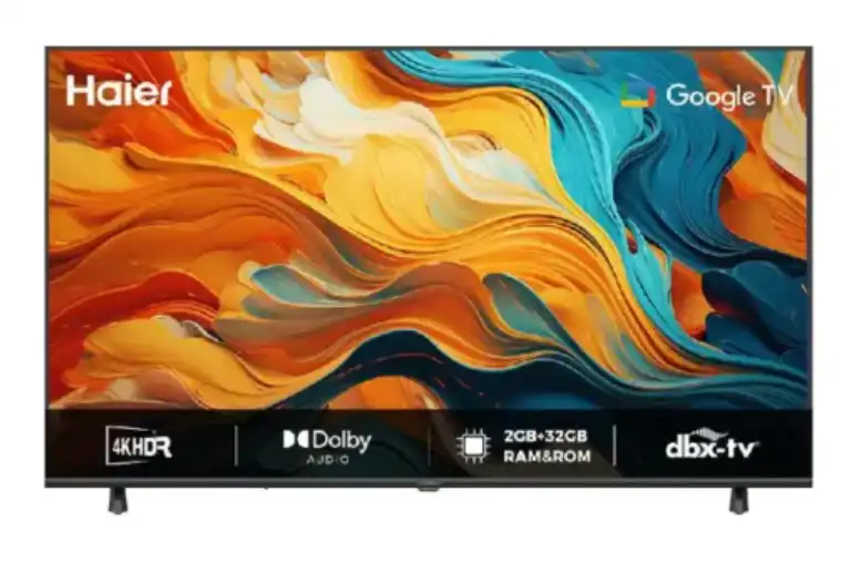 شاشة هاير 75 بوصة 4K UHD – Google TV سمارت H75K85FUX