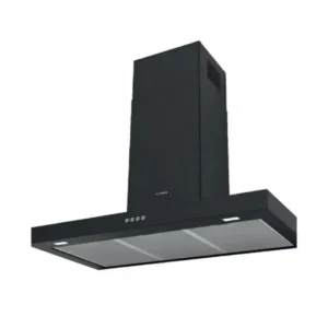 شفاط بوتاجاز كيتشن لاين حرف T جداري 60 سم – اسود STILO BLACK 60