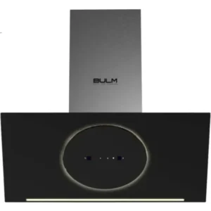 شفاط زجاج بولم 90 سم – أسود UNIQA-R-90