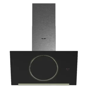 شفاط المطبخ البا جداري 90 سم – أسود UNIQE R 90-1100