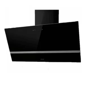 شفاط البا 90 سم جداري 900 م3/ساعة – أسود EK 9_02 S40 CAP 2LED BL/F/90