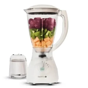 خلاط كهرباء ومطحنة دوتس 400 وات – 1.5 لتر – أبيض BLD-001