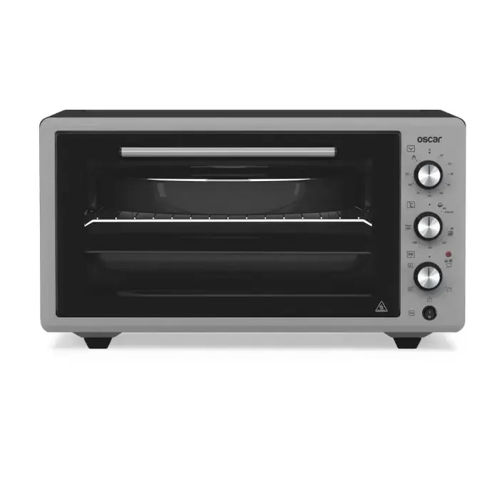 فرن كهربائي 45 لتر اوسكار 1400 واط 5 وظائف سلفر تركى M4505G-OSC01