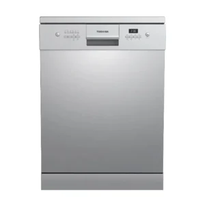 جلاية اطباق توشيبا 14 مكان 8 برامج 3 ارفف – فضي DW-14F7ME(SS)-SA