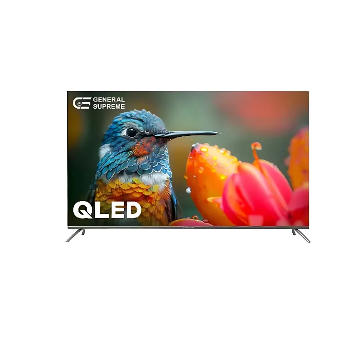 شاشة 4k جنرال سوبريم 55 بوصة UHD سمارت QLED جوجل تي في GSQG554KC