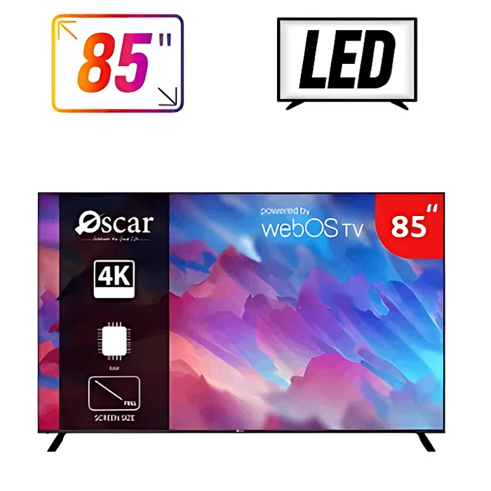 شاشة ذكية 85 بوصة أوسكار 4K- WebOS إطار نحيف OS85LW4KM - الصورة 2
