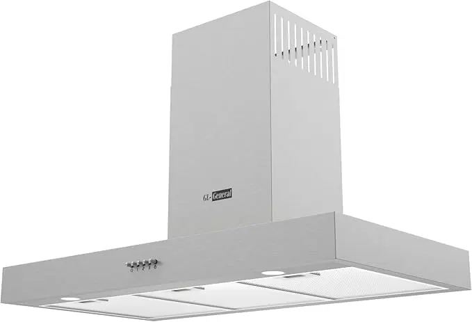 شفاط حرف T جي ال جنرال 90 سم – ثلاث سرعات – ستيل DT90SS100P - الصورة 2