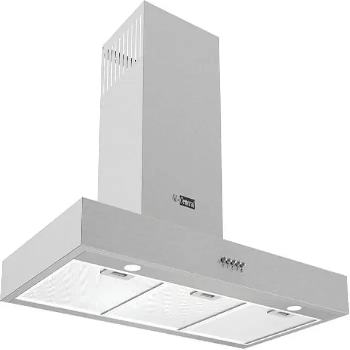 شفاط حرف T جي ال جنرال 90 سم – ثلاث سرعات – ستيل DT90SS100P