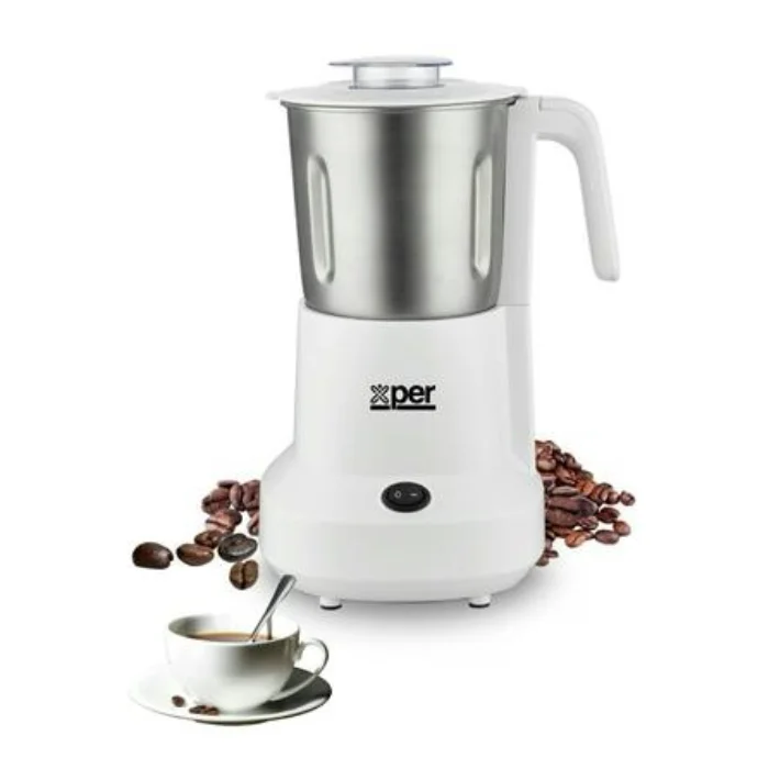 طاحونة قهوة اكسبير 450 وات 400 جرام – أبيض XPCG-450S - الصورة 2