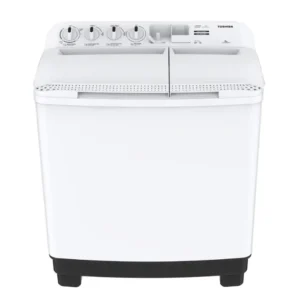 غسالة توشيبا 8 كيلو حوضين – أبيض VH-L90WBB(WW)