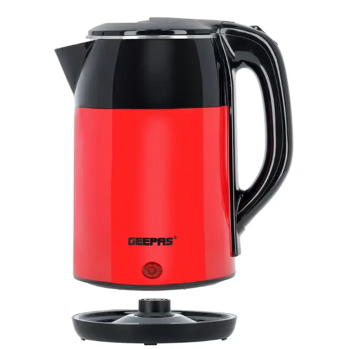 غلايه مويه جيباس 1.8 لتر – 1500 وات – أحمر GK6138 - الصورة 2