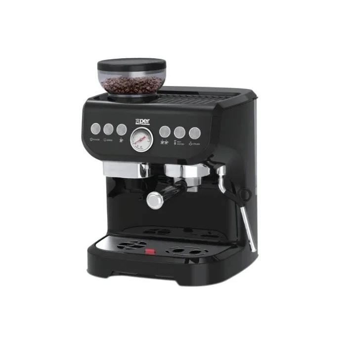 ماكينة تحضير اسبريسو اكسبير + مطحنة للبن 1560 وات XPICG-995 - الصورة 3