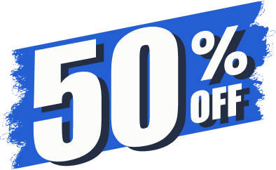50% OFF